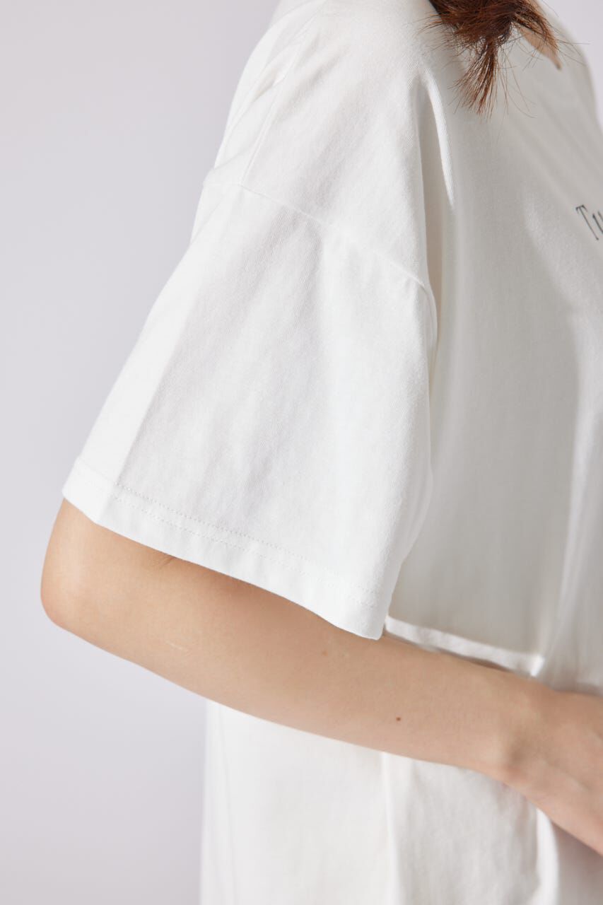 rienda「パールロゴビッグTシャツ」|Tシャツ・カットソー|