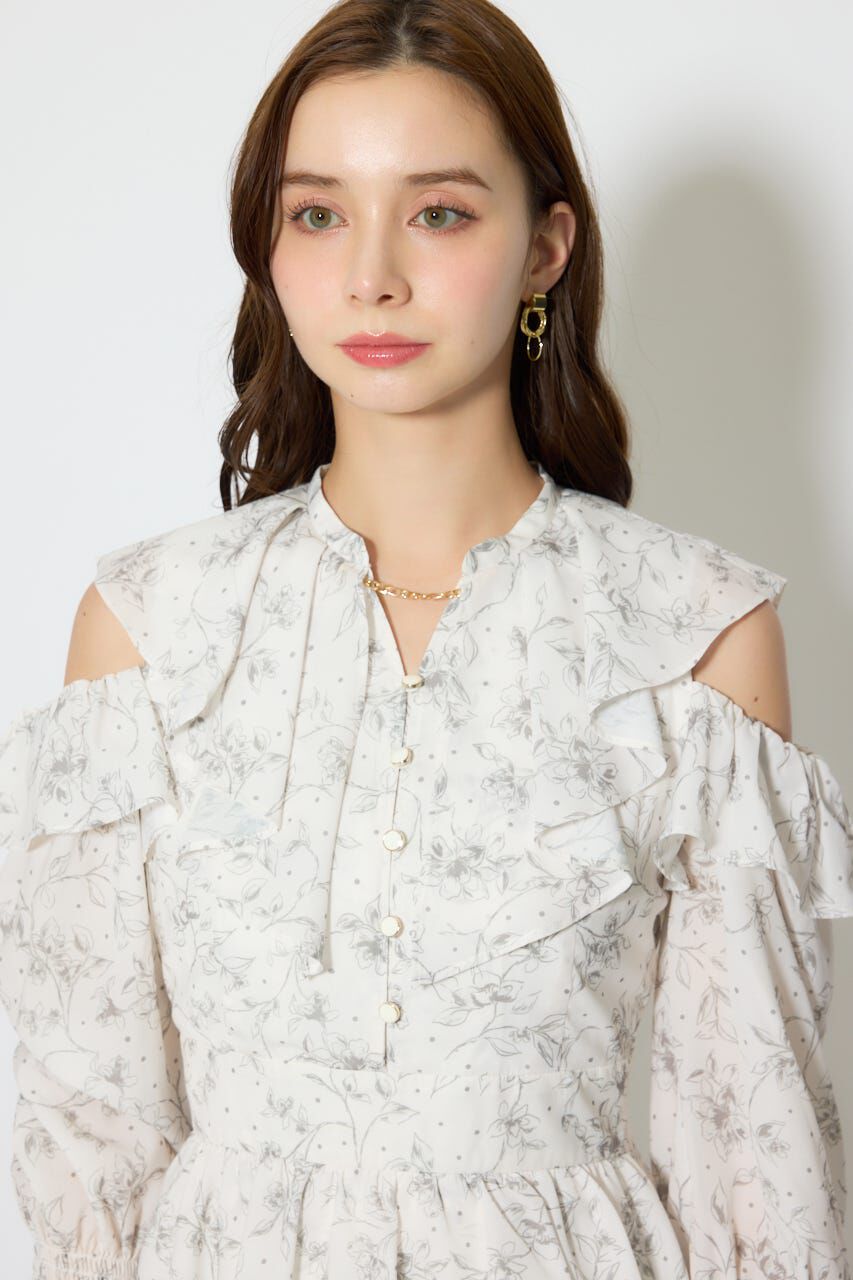 rienda「マーメイドフラワーワンピース」|ワンピース|