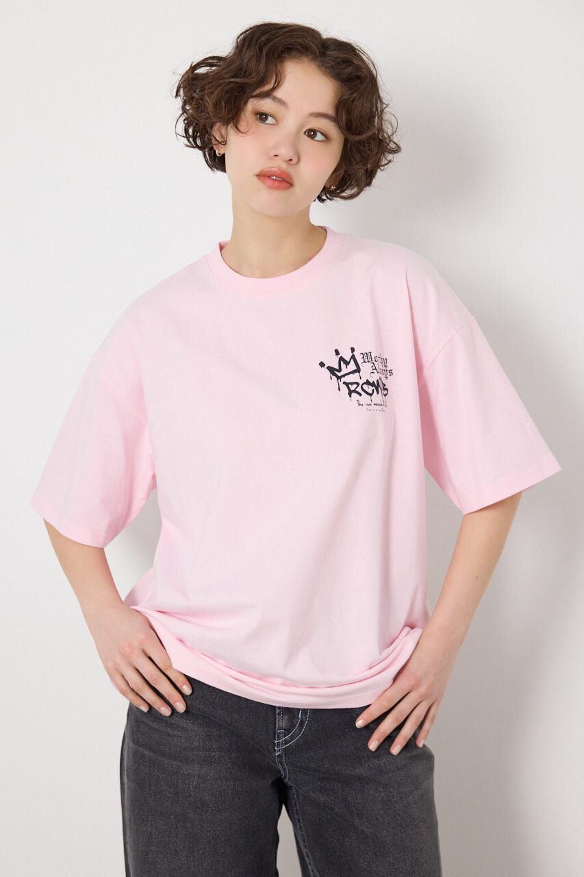 RODEO CROWNS「Font Bear Tシャツ」|Tシャツ・カットソー|L/PNK1