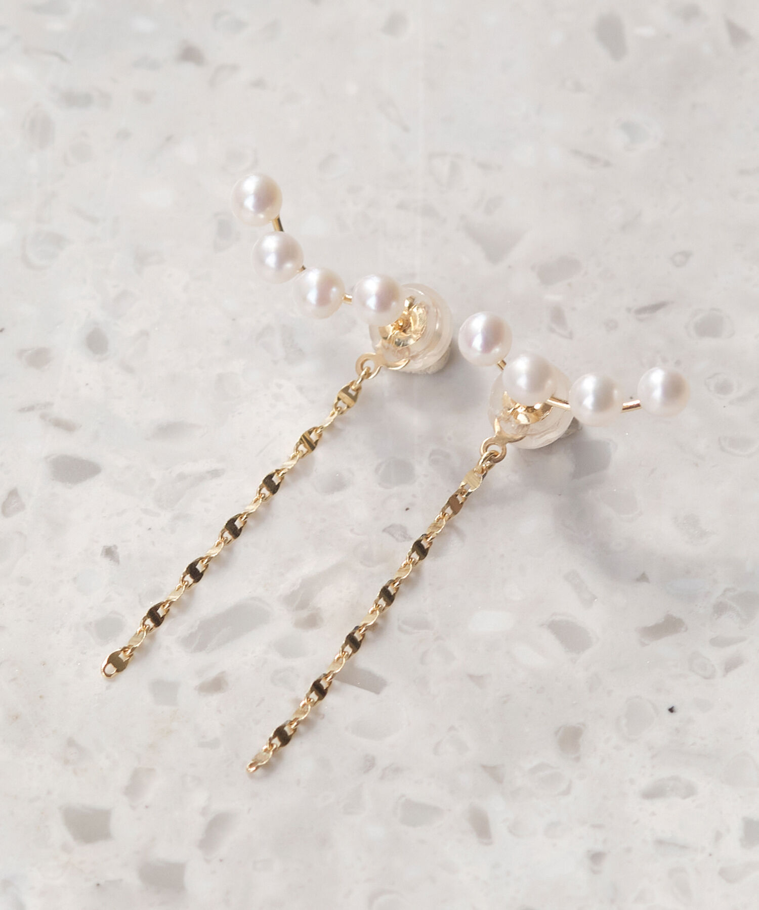 JUPITER「【K10】淡水パールピアス」|ピアス|