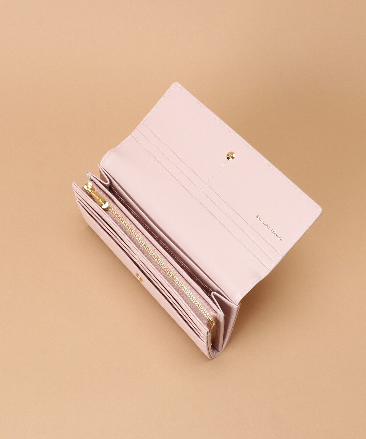 Samantha Thavasa「ラメレザービジュー 長財布」|財布|