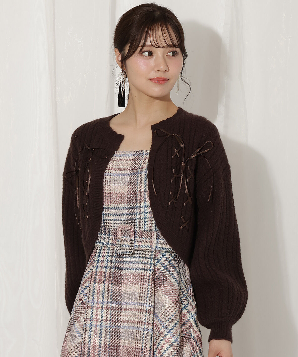 WILLSELECTION「ランダムリボンボレロ」|カーディガン|