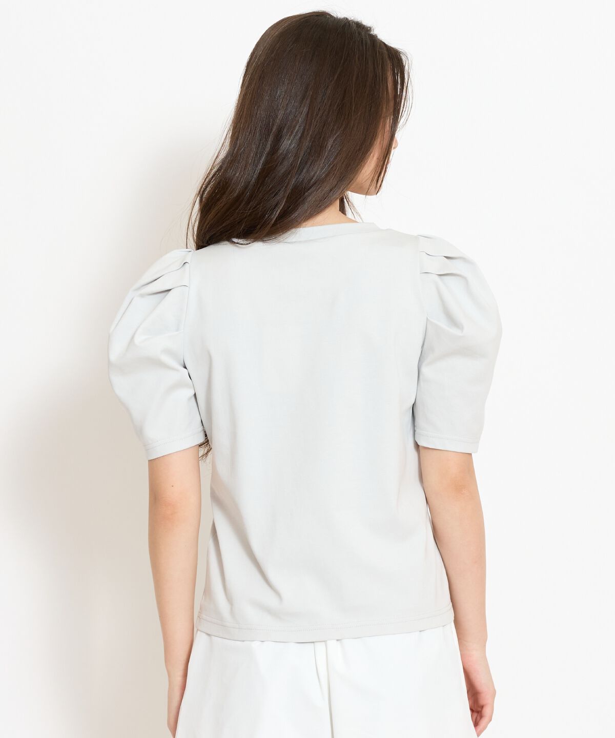 WILLSELECTION「ロゴ刺繍タックスリーブTシャツ」|Tシャツ・カットソー|