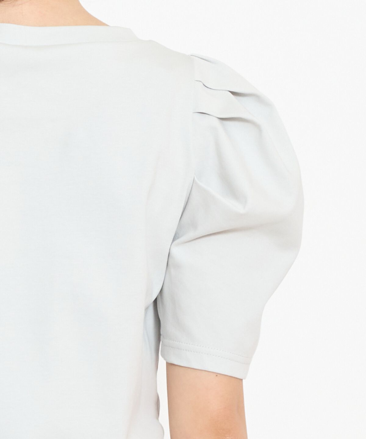 WILLSELECTION「ロゴ刺繍タックスリーブTシャツ」|Tシャツ・カットソー|
