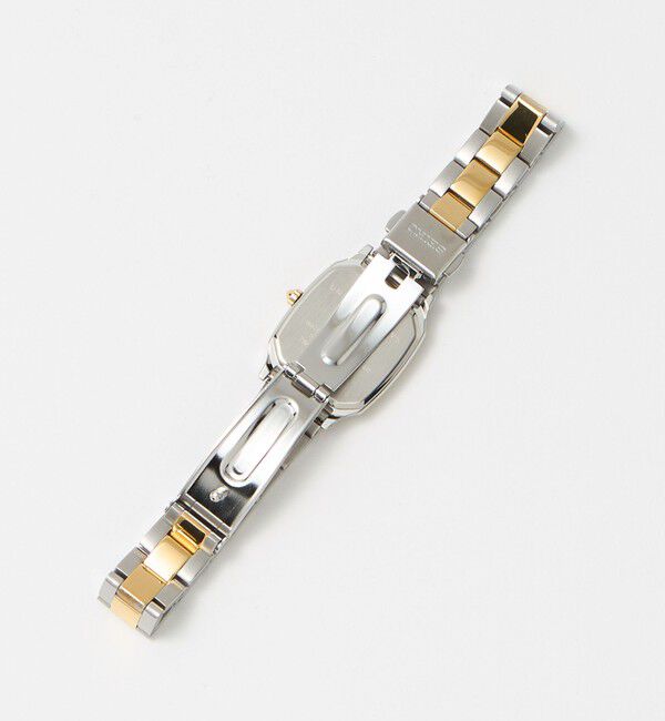 UNITED ARROWS「【別注】＜SEIKO＞スクエア 2トーン メタル 腕時計」|腕時計|