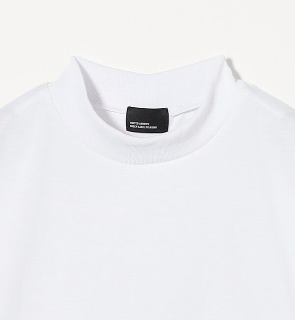 UNITED ARROWS green label relaxing「【WEB限定】JUST fit デイリー モック 半袖 Ｔシャツ カットソー -吸水速乾・抗菌-」|Tシャツ・カットソー|