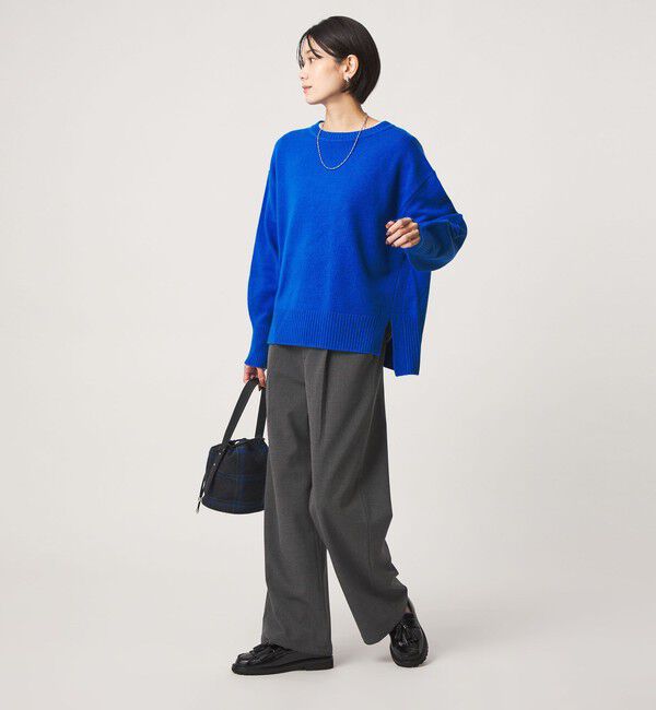 UNITED ARROWS green label relaxing「［size SHORT/TALLあり］オルマイ ウラキモウ ワイド パンツ ストレッチ 帯電防止」|その他|