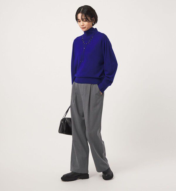 UNITED ARROWS green label relaxing「［size SHORT/TALLあり］オルマイ ウラキモウ ワイド パンツ ストレッチ 帯電防止」|その他|