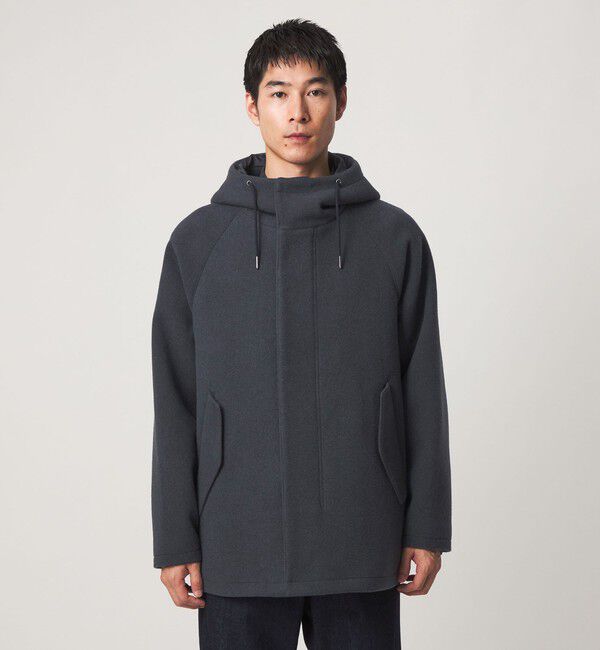 UNITED ARROWS green label relaxing「SENTDALE WOOL フード コート」|その他|