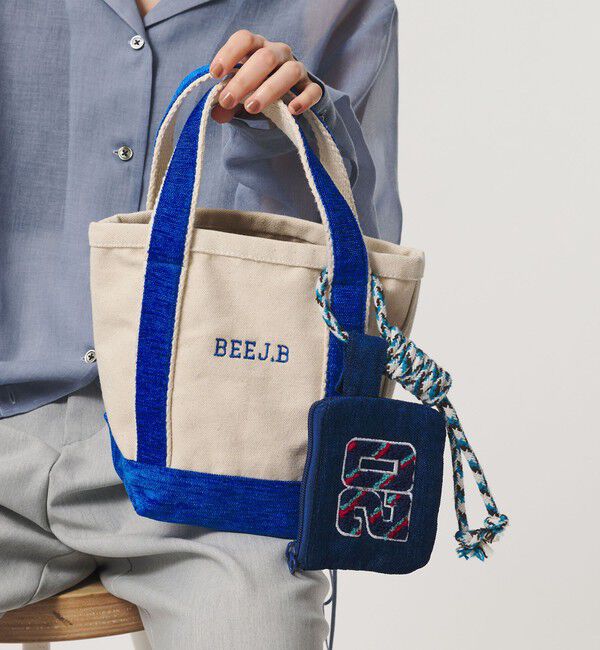 BEAUTY&YOUTH UNITED ARROWS「【別注】＜beej＞キャンバス タッセル トートバッグ」|トートバッグ|COBALT