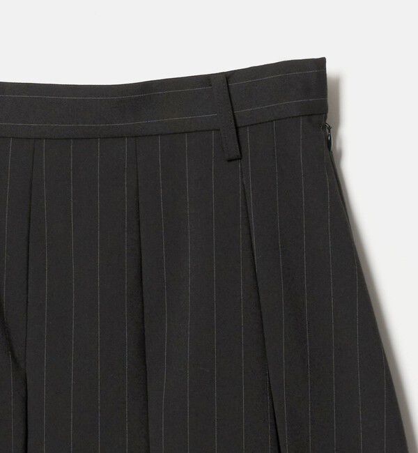 BEAUTY&YOUTH UNITED ARROWS「ソリッド＆ストライプ ワイドプリーツスカート」|スカート|