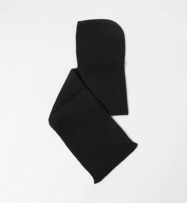 BEAUTY&YOUTH UNITED ARROWS「ニット フード マフラー」|マフラー|BLACK