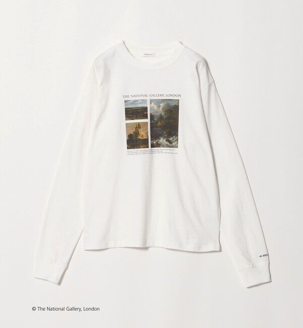 BEAUTY&YOUTH UNITED ARROWS「【別注】＜＋81BRANCA＞The National Gallery London グラフィック Tシャツ」|Tシャツ・カットソー|WHITE