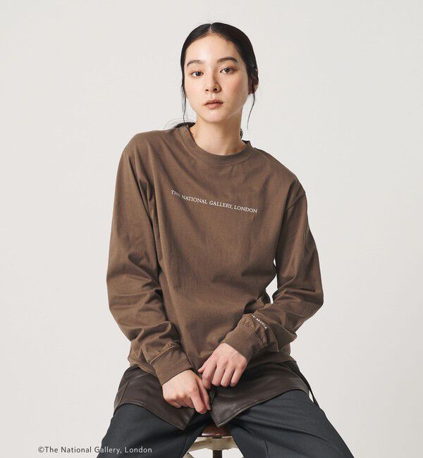 BEAUTY&YOUTH UNITED ARROWS「【別注】＜＋81BRANCA＞The National Gallery London グラフィック Tシャツ」|Tシャツ・カットソー|
