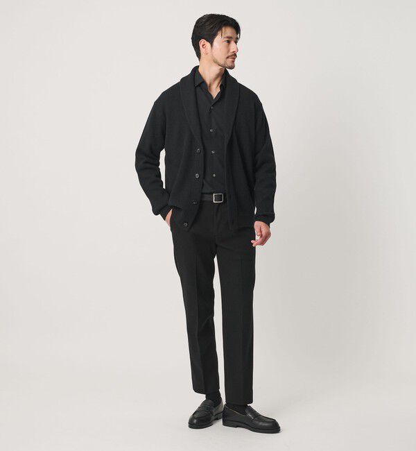 BEAUTY&YOUTH UNITED ARROWS「【WEB限定 WARDROBE SMART】ウォッシャブル ショールカラー カーディガン」|カーディガン|