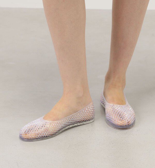 TOMORROWLAND GOODS「ANCIENT GREEK SANDALS IRO メッシュフラットシューズ」|バレエシューズ|