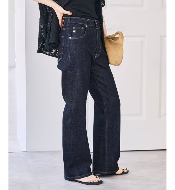 Spick and Span「《別注》SOMETHING for SS ELSA STRAIGHT」|デニム|