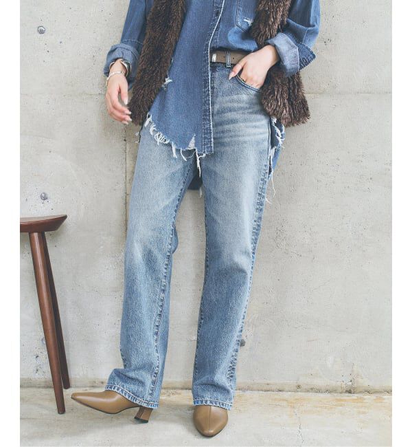 Spick and Span「《別注》SOMETHING for SS ELSA STRAIGHT」|デニム|