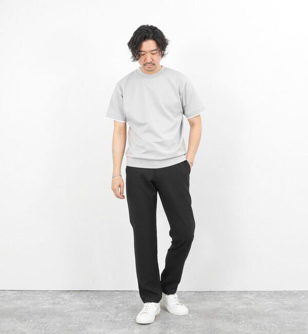 NOLLEY'S goodman「超長綿ハイゲージポンチ フェイクレイヤードTシャツ 26SS」|Tシャツ・カットソー|