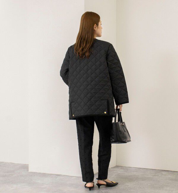 NOLLEY'S「【Traditional WeatherWear/トラディショナルウェザーウェア】ARKLEY A-LINE MIDDLE」|ノーカラーコート|