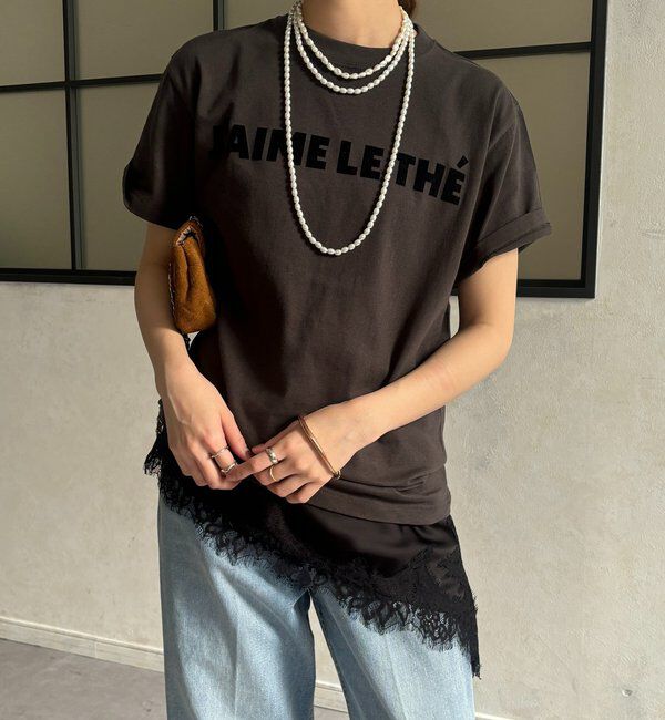  「JAIMELETHEフロッキーロゴTEE」|Tシャツ・カットソー|