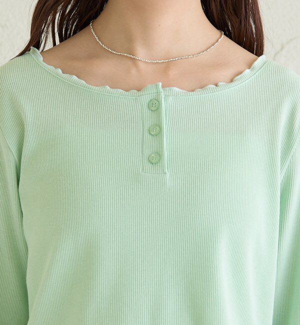  「ヘンリーネックチビロンT」|Tシャツ・カットソー|