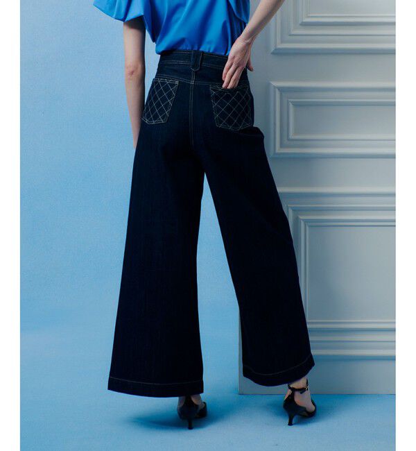 LOULOU WILLOUGHBY「◇【LOULOU WILLOUGHBY】デニムバギーパンツ」|デニム|