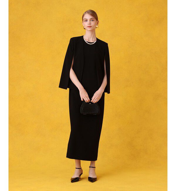 LOULOU WILLOUGHBY「２WAYパールネックレスノースリワンピース」|ワンピース|