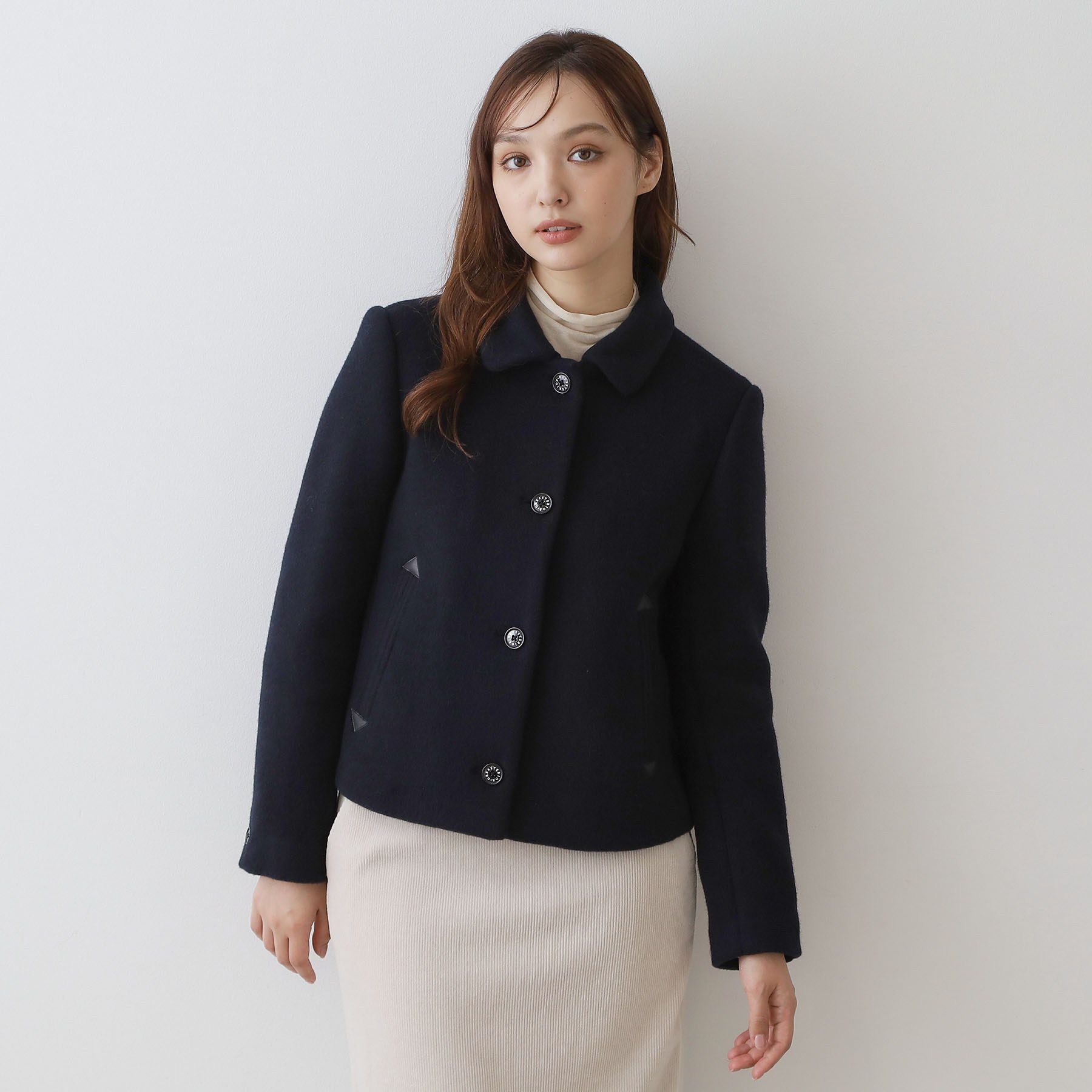 DRESSTERIOR「デチャッタブルファージャケット」|ブルゾン・スタジャン|