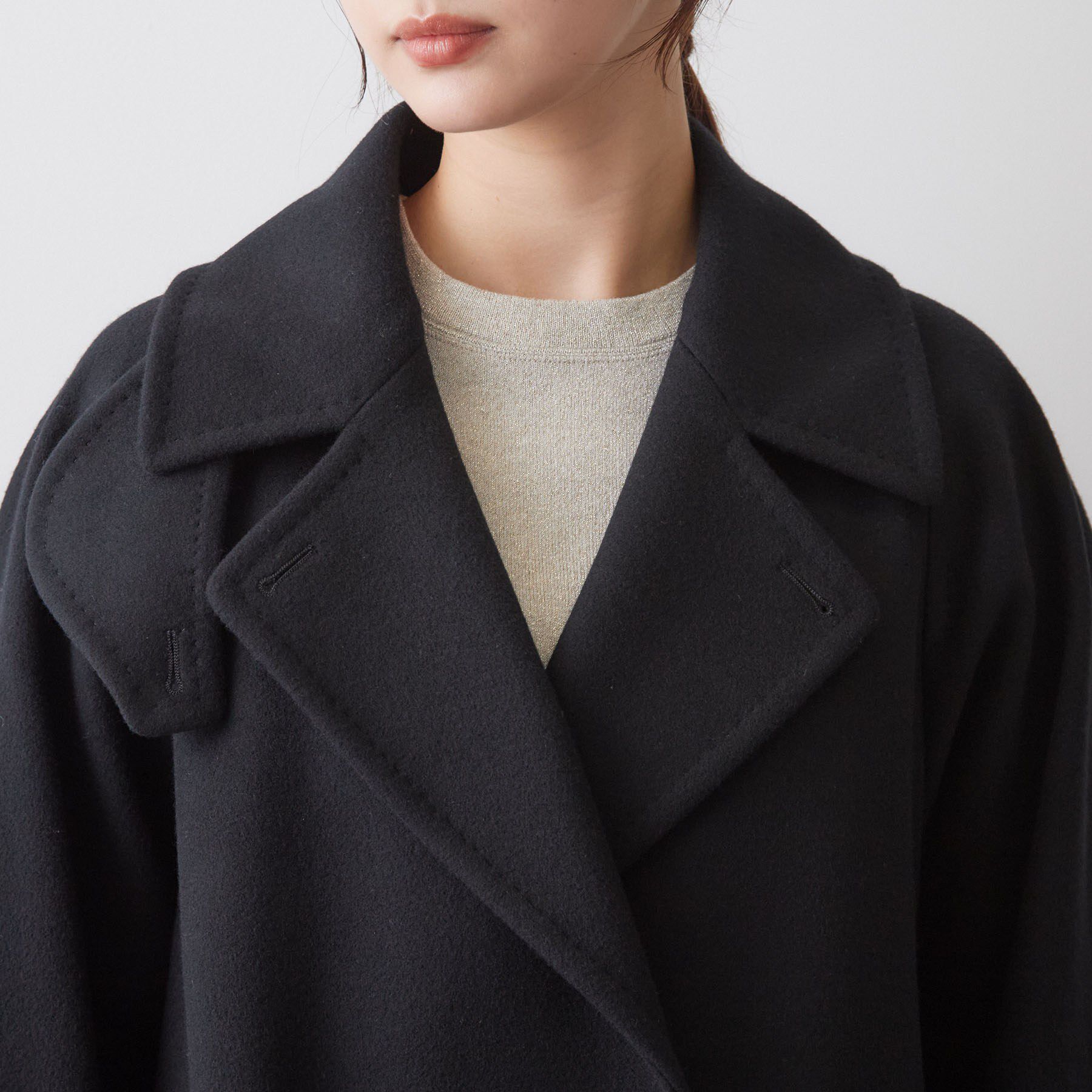 DRESSTERIOR「Super140sウールアルスターコート」|チェスターコート|