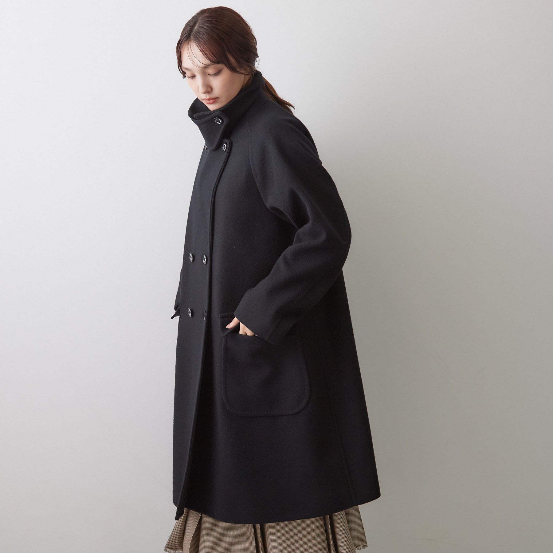DRESSTERIOR「Super140sウールアルスターコート」|チェスターコート|