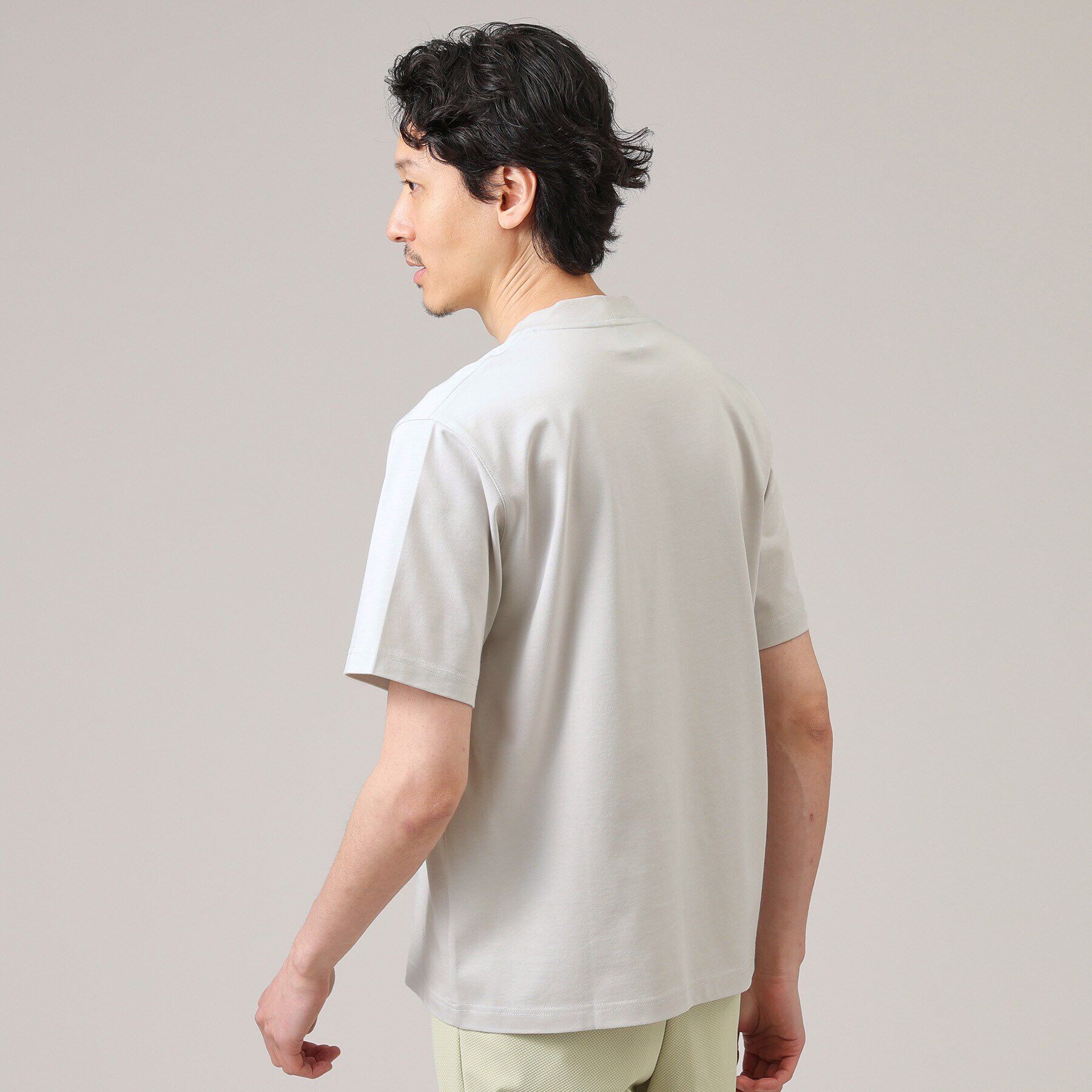 TAKEO KIKUCHI「【抗菌防臭】ジャケットインナー 半袖 カットソー」|Tシャツ・カットソー|