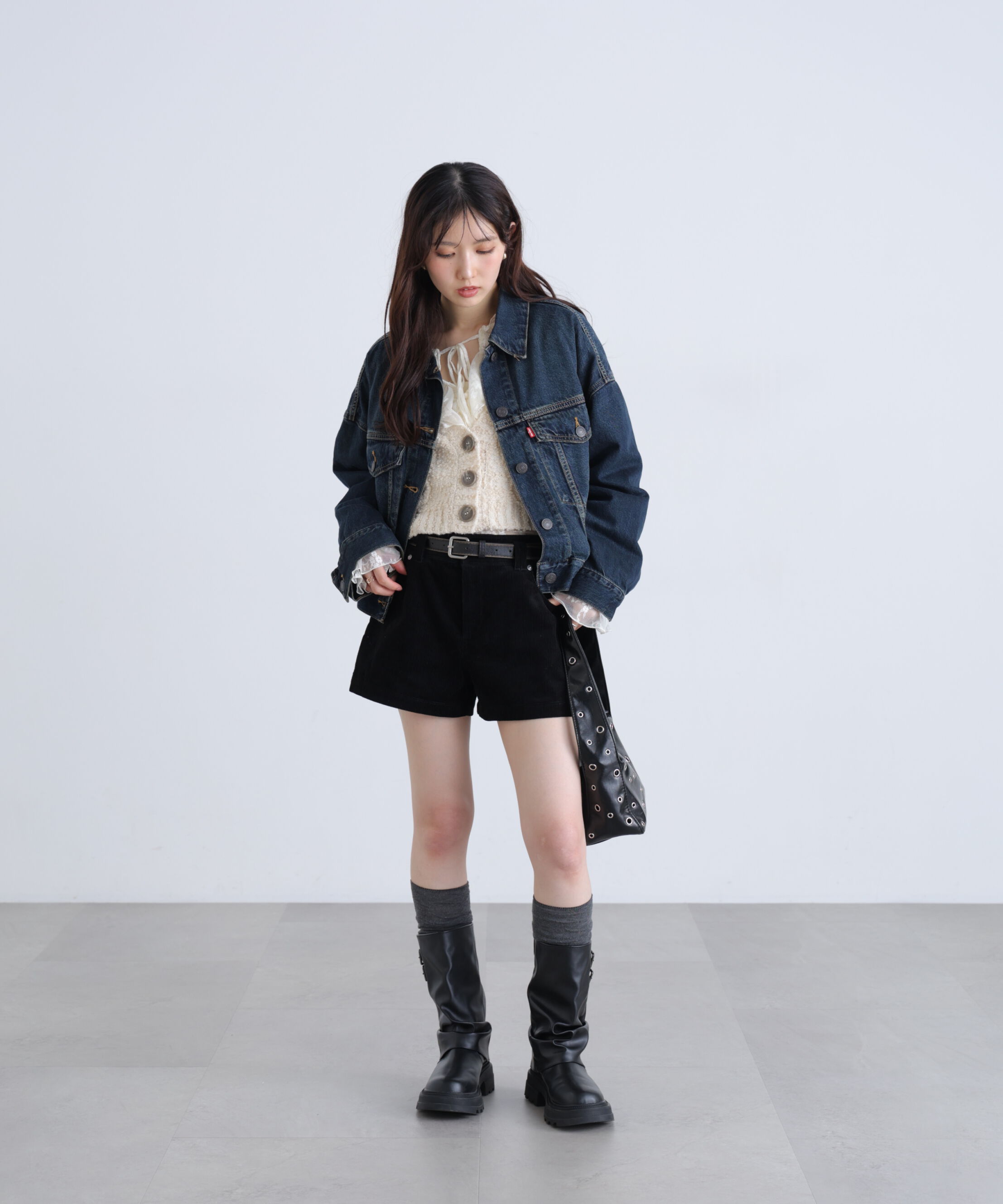  「〈Levi's〉LOOSE CROP TRUCKER デニムジャケット」|その他|