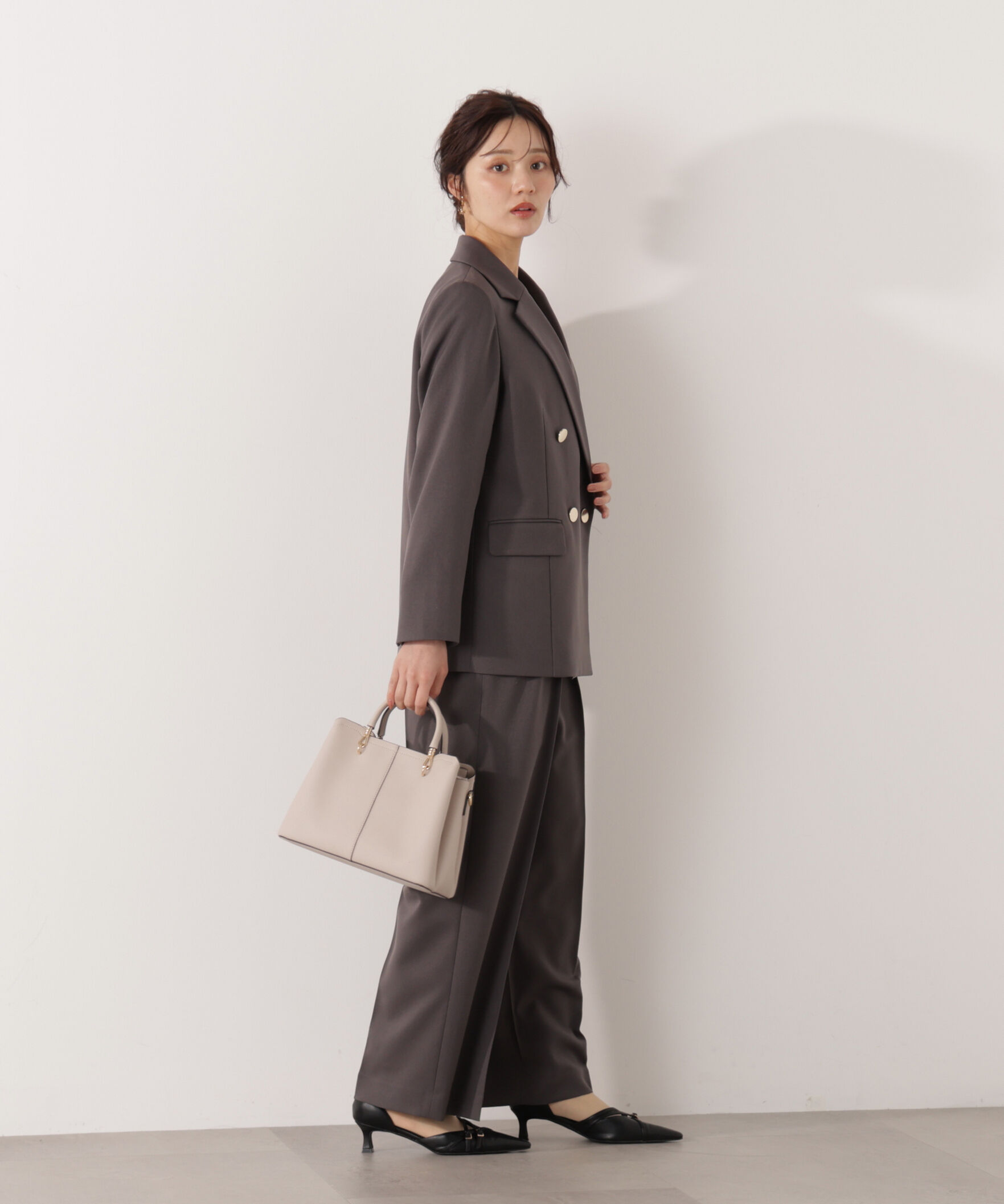 PROPORTION BODY DRESSING「2タックワイドパンツ 26SS」|その他|