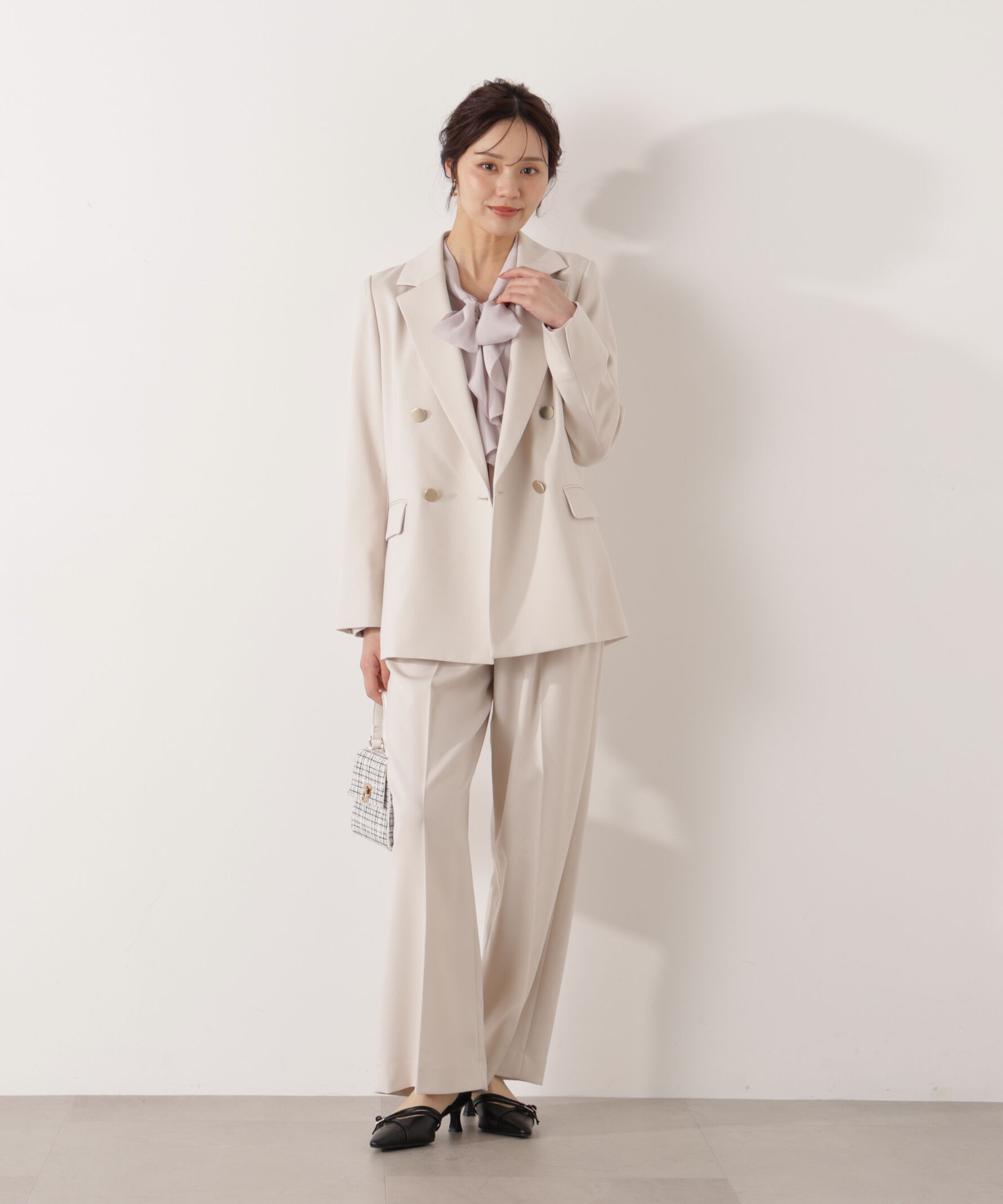 PROPORTION BODY DRESSING「2タックワイドパンツ 26SS」|その他|