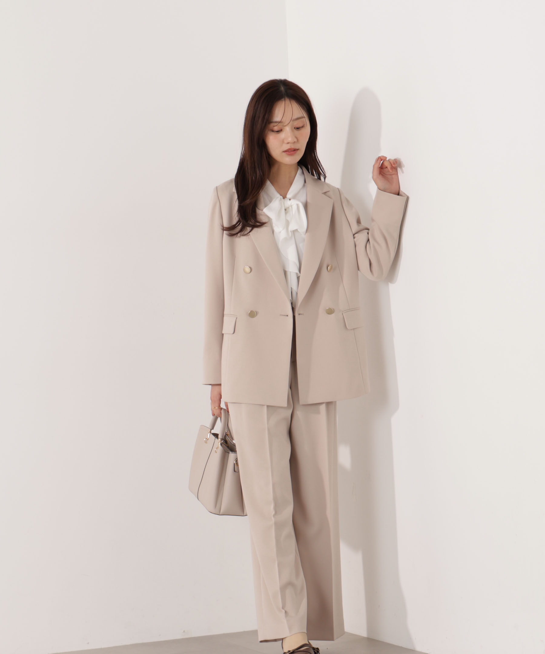 PROPORTION BODY DRESSING「2タックワイドパンツ 26SS」|その他|