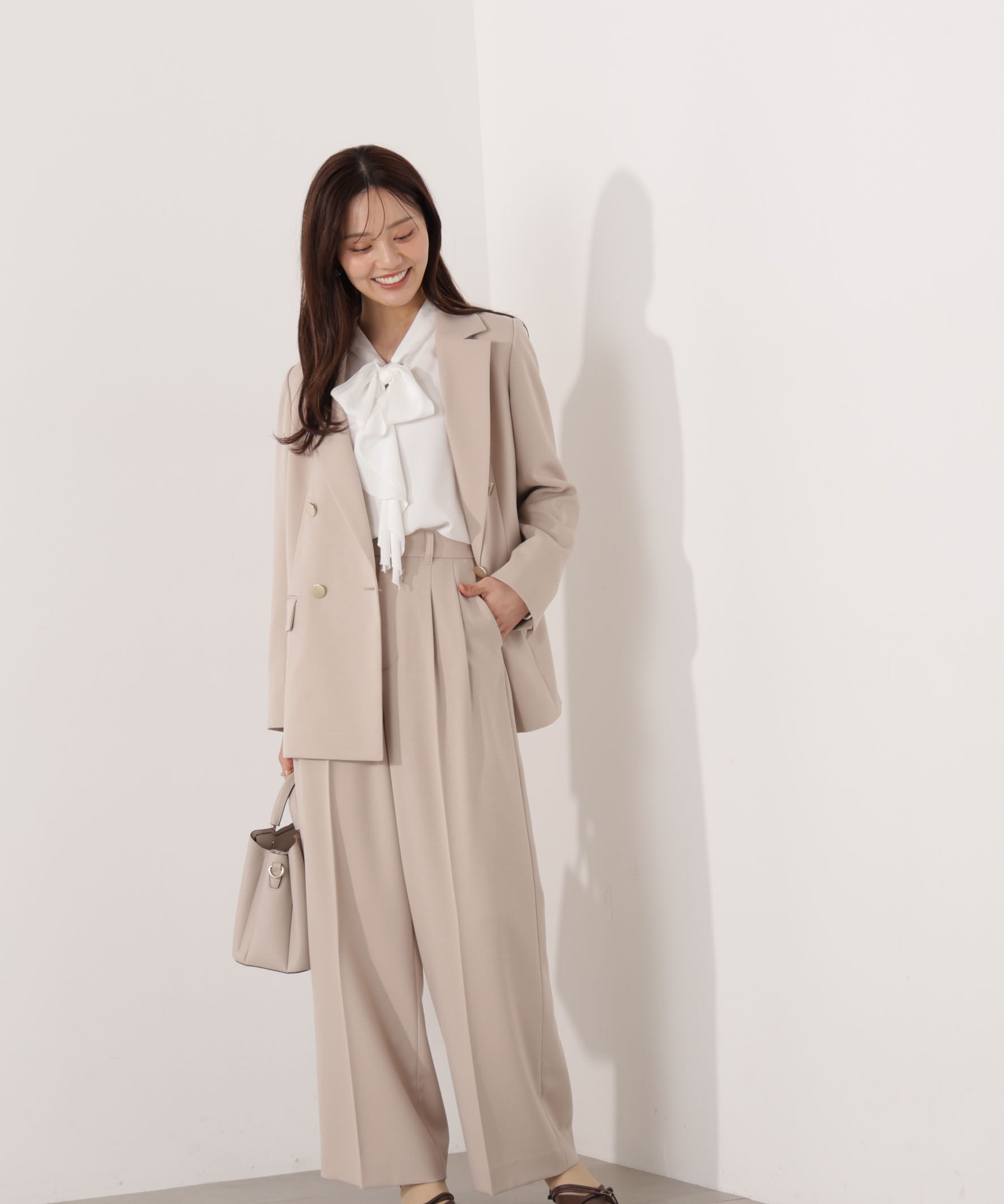 PROPORTION BODY DRESSING「2タックワイドパンツ 26SS」|その他|
