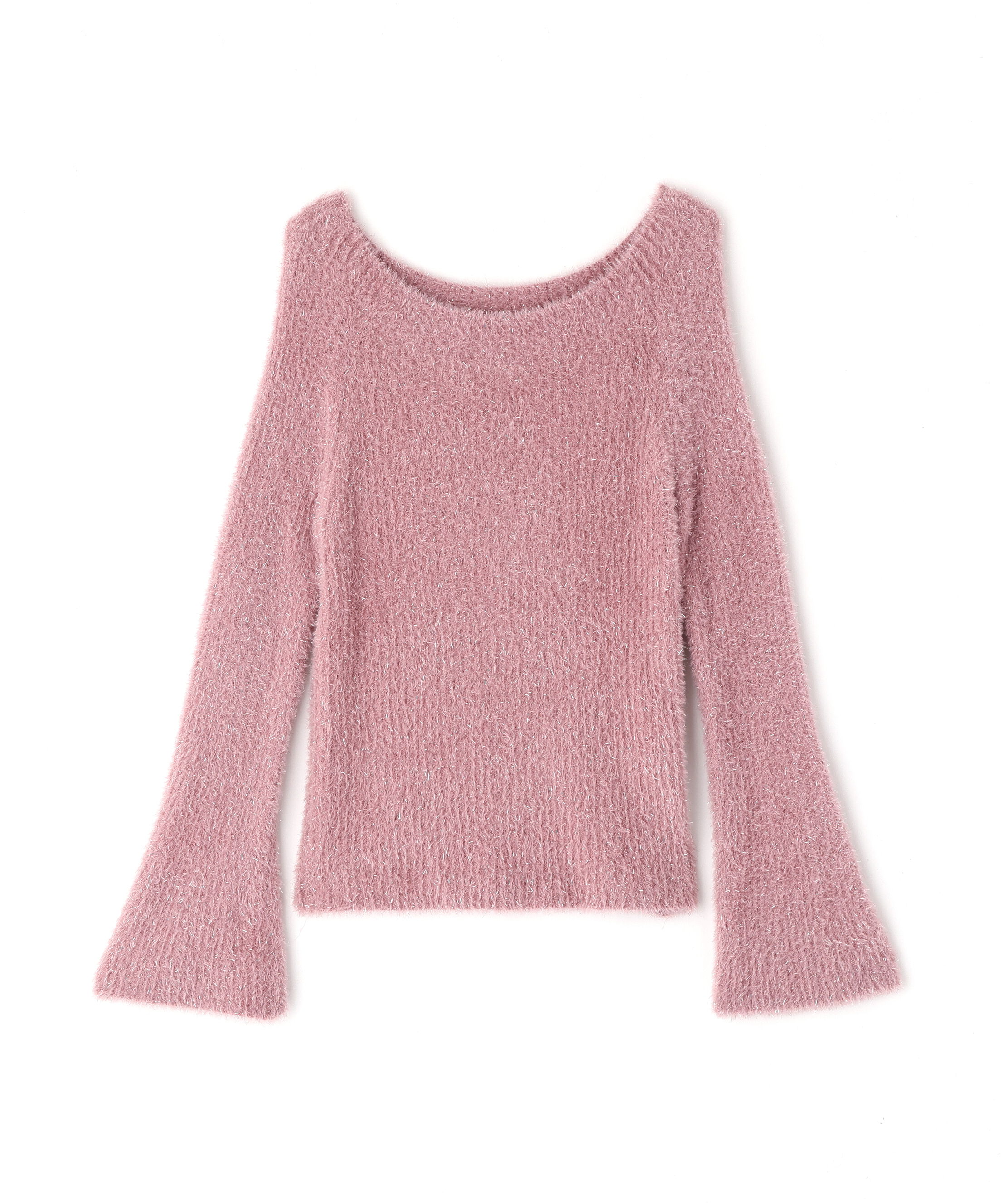 PROPORTION BODY DRESSING「ラメフェザーボートネックニット 26SS」|ニット・セーター|