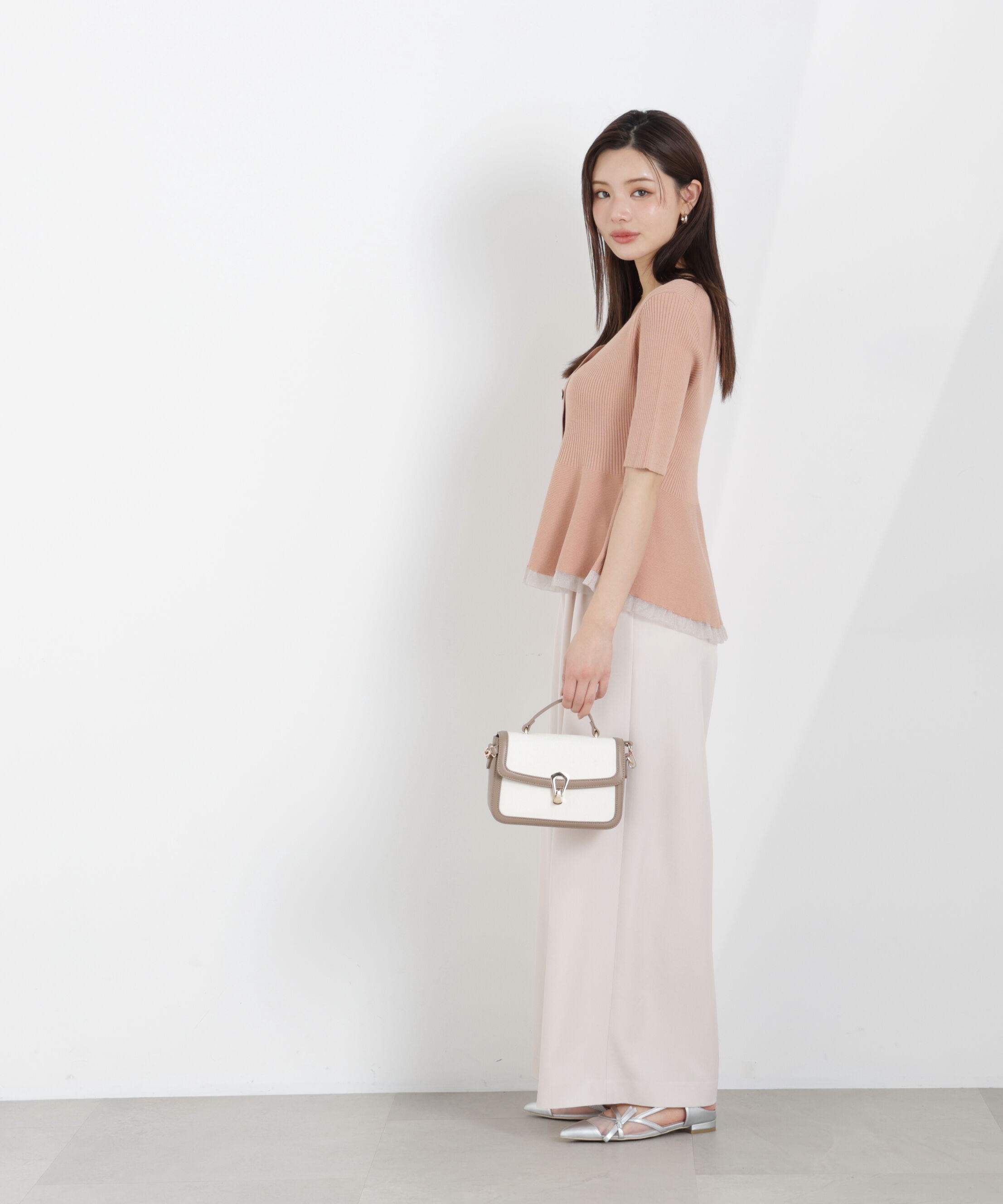 PROPORTION BODY DRESSING「ウエストリブワイドパンツ　26SS」|その他|