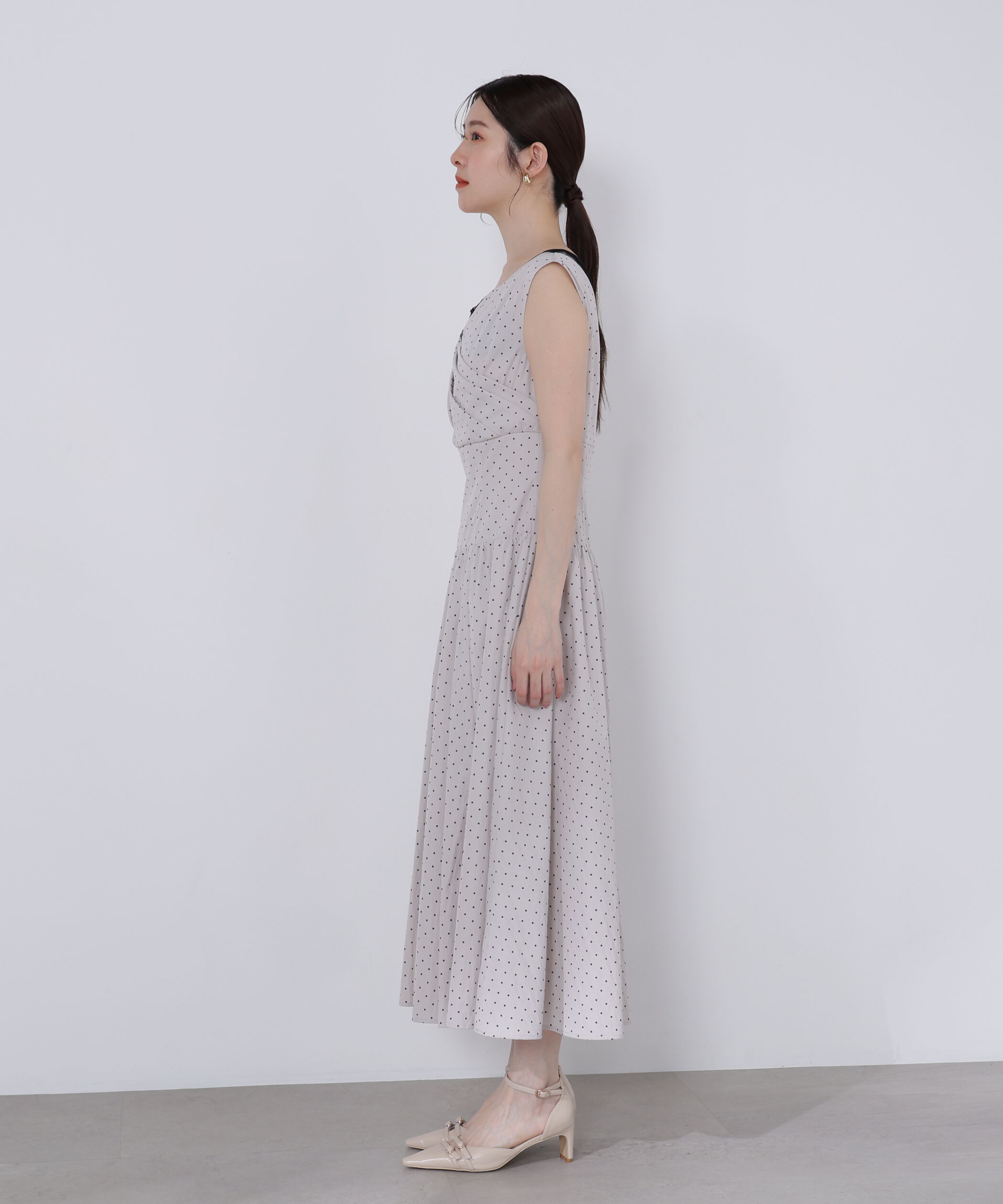 PROPORTION BODY DRESSING「〈Lou Lou fee（ルルーフェ）〉チュールレイヤードレディーワンピース」|ワンピース|
