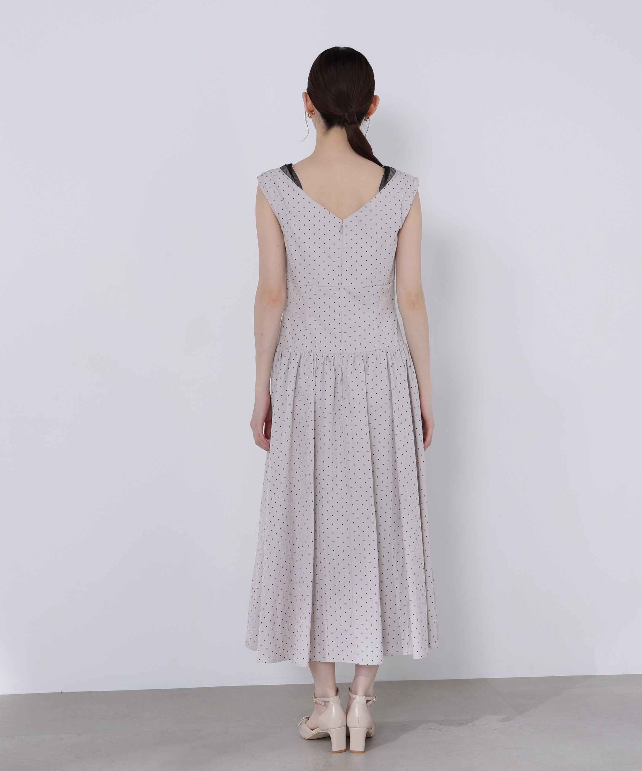 PROPORTION BODY DRESSING「〈Lou Lou fee（ルルーフェ）〉チュールレイヤードレディーワンピース」|ワンピース|