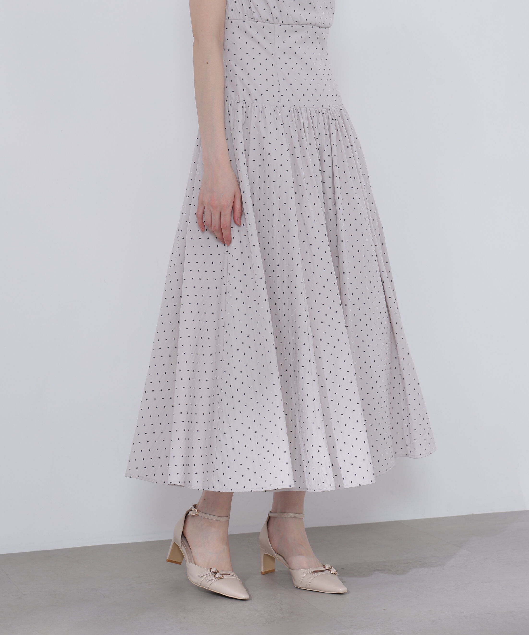 PROPORTION BODY DRESSING「〈Lou Lou fee（ルルーフェ）〉チュールレイヤードレディーワンピース」|ワンピース|