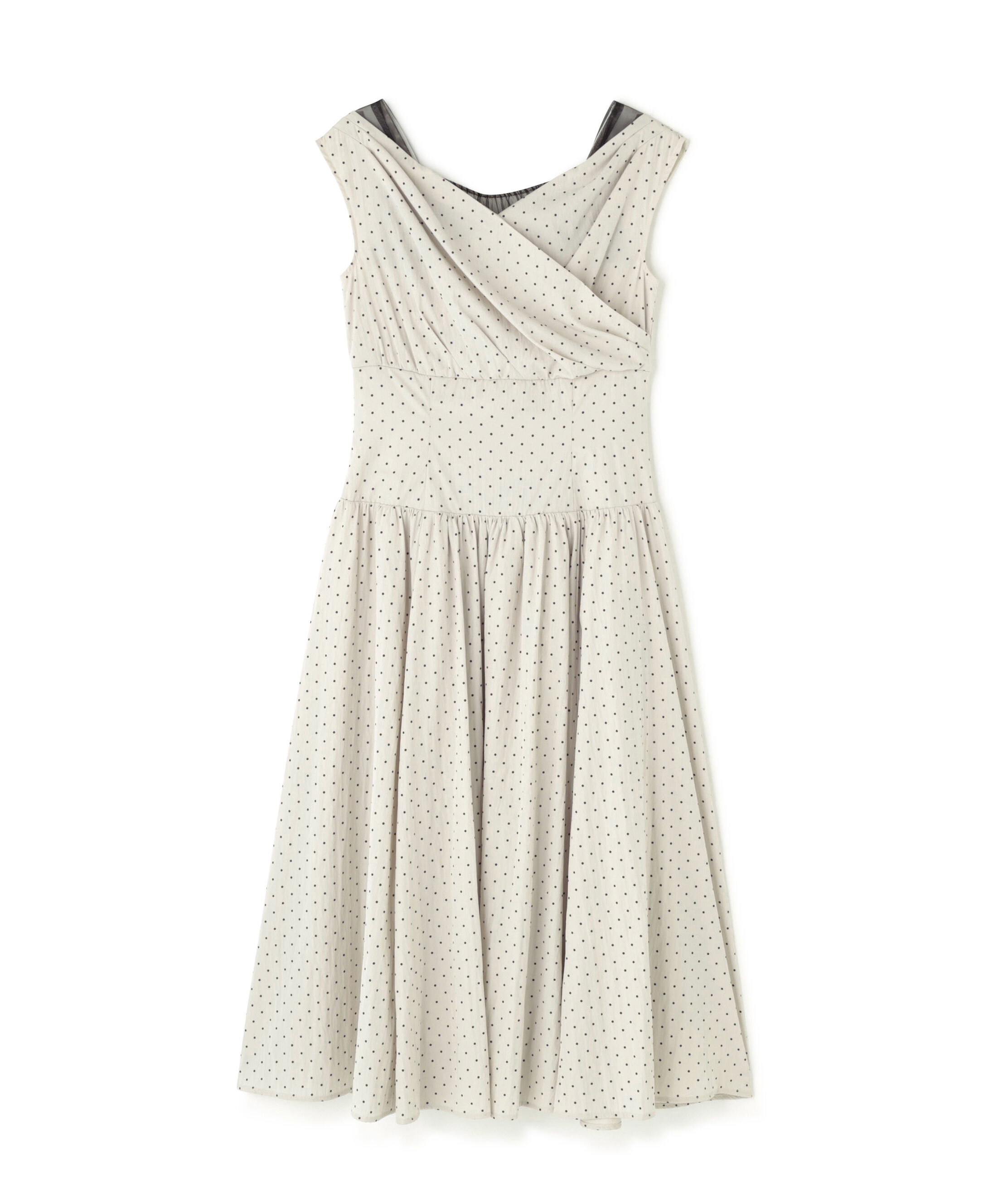 PROPORTION BODY DRESSING「〈Lou Lou fee（ルルーフェ）〉チュールレイヤードレディーワンピース」|ワンピース|