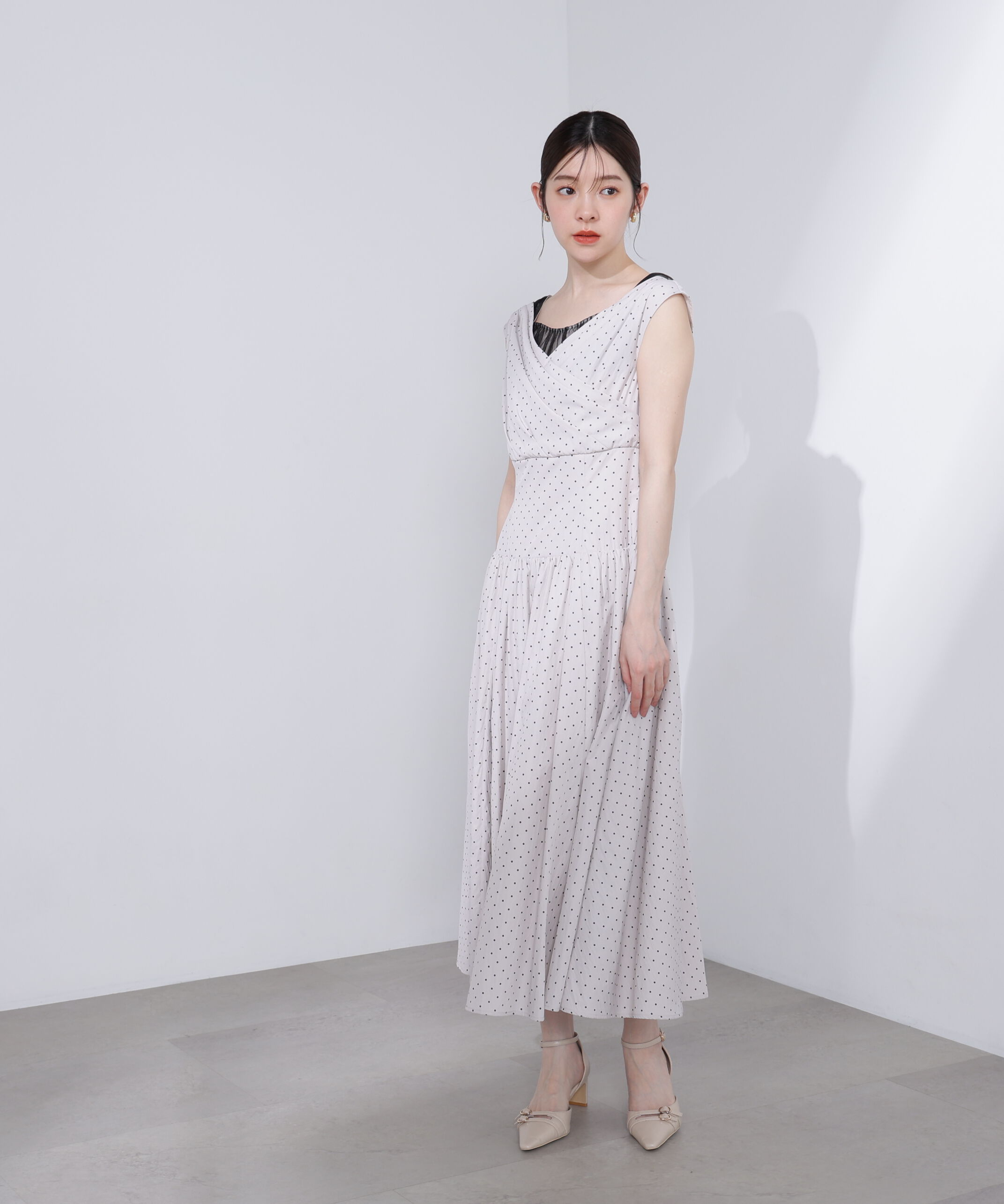 PROPORTION BODY DRESSING「〈Lou Lou fee（ルルーフェ）〉チュールレイヤードレディーワンピース」|ワンピース|