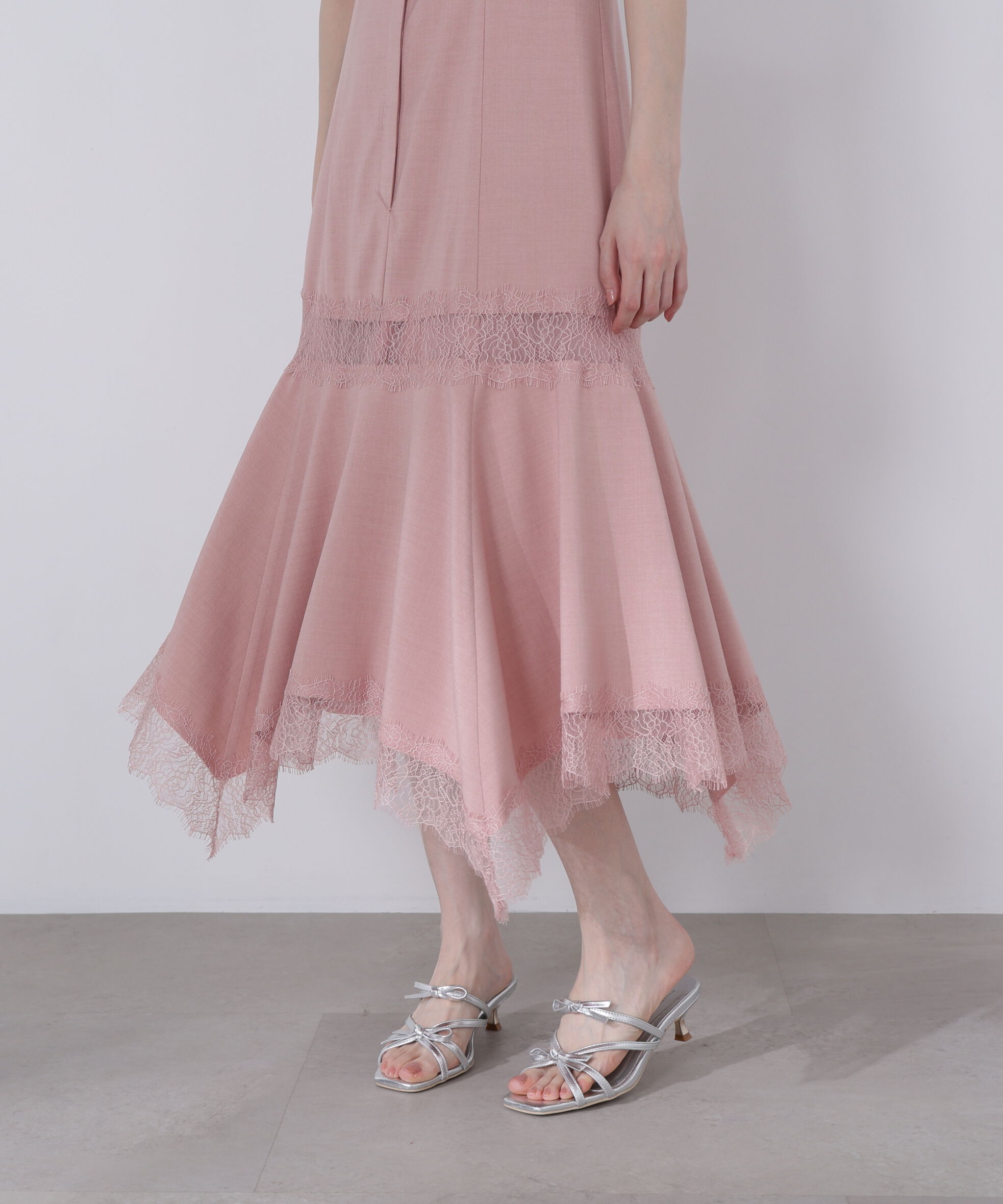 PROPORTION BODY DRESSING「〈Lou Lou fee（ルルーフェ）〉レーストリムシャツワンピース」|ワンピース|