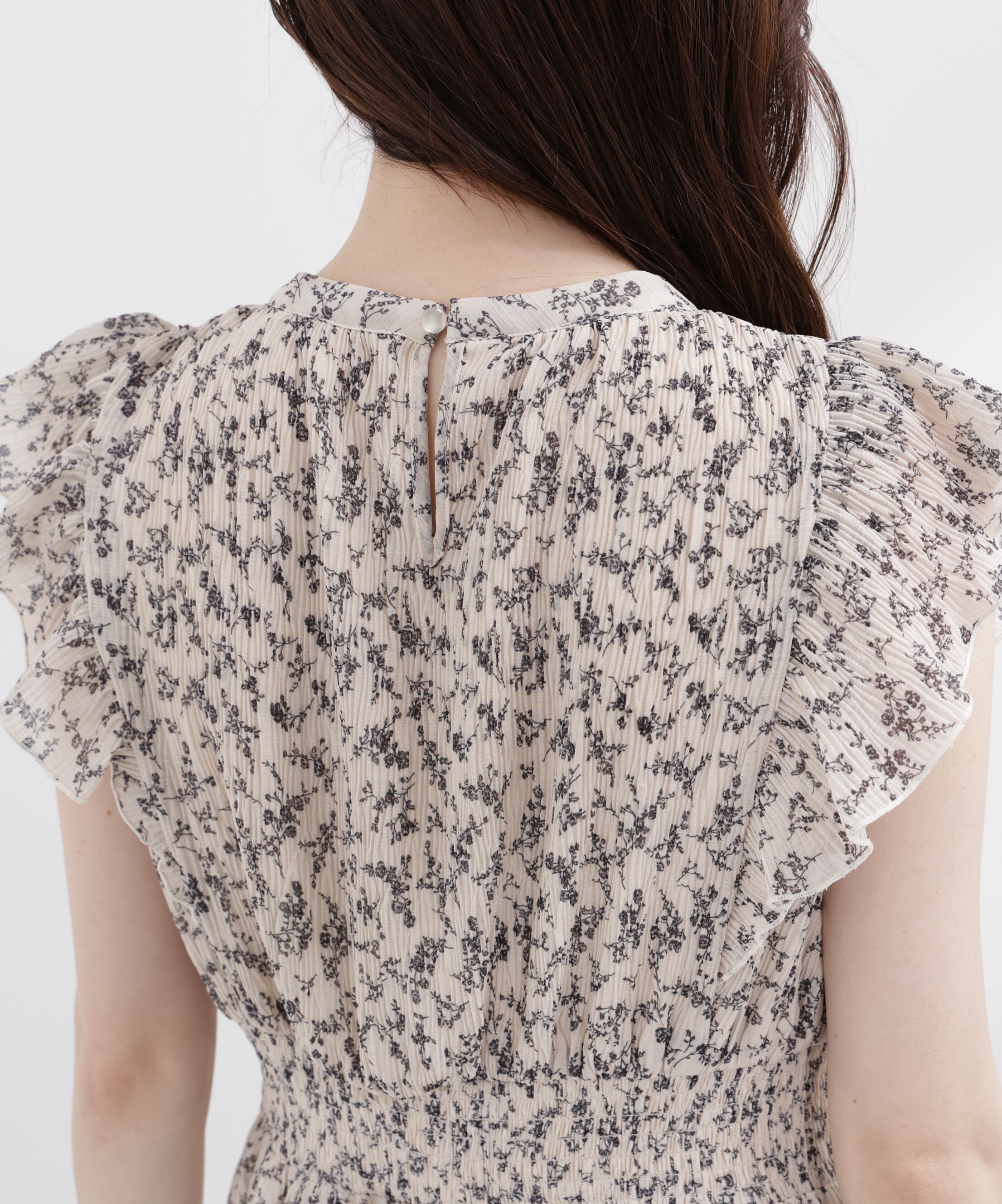 PROPORTION BODY DRESSING「小花楊柳ロングワンピース 26AW」|ワンピース|