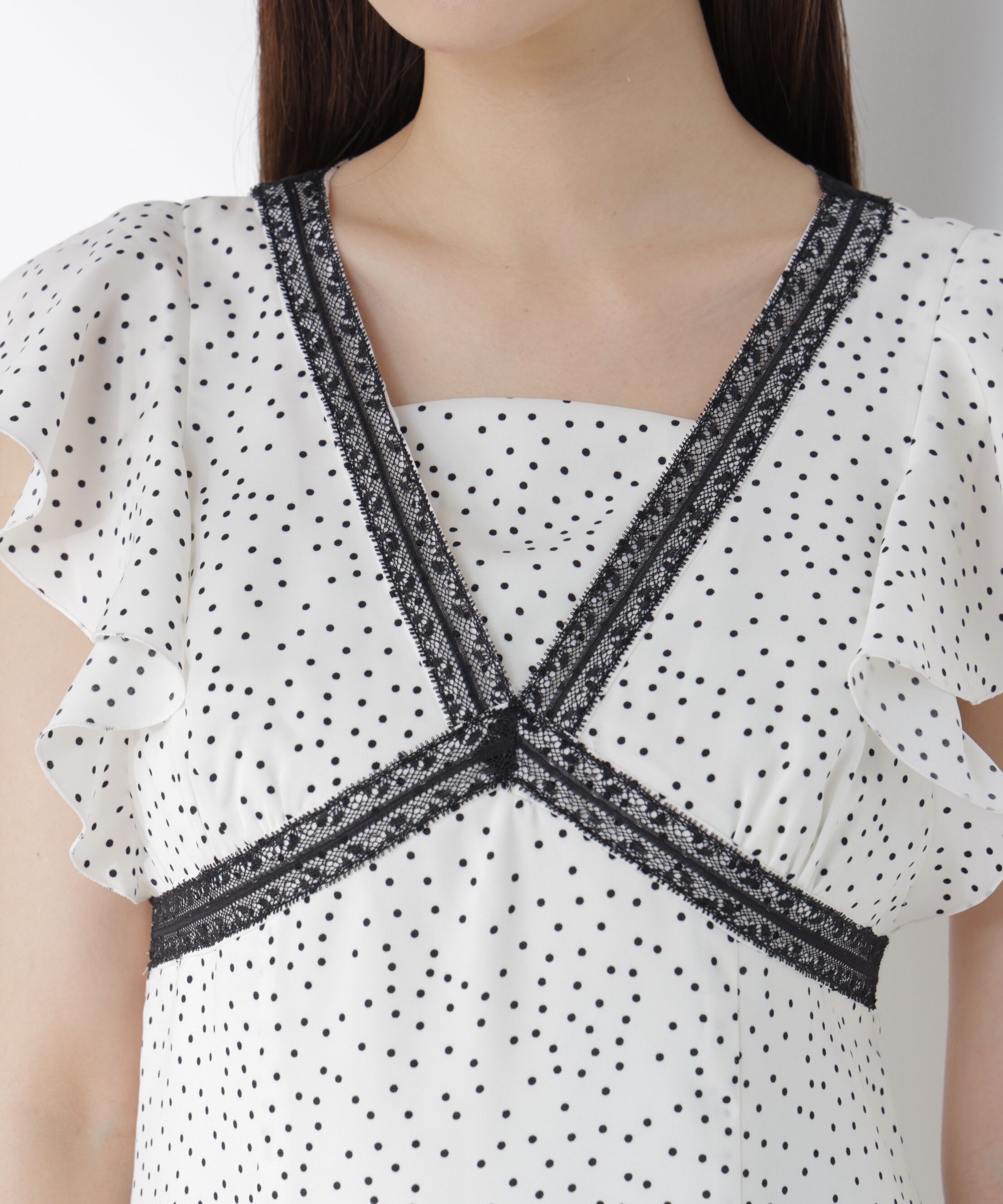 PROPORTION BODY DRESSING「レーストリムレディーワンピース 26AW」|ワンピース|