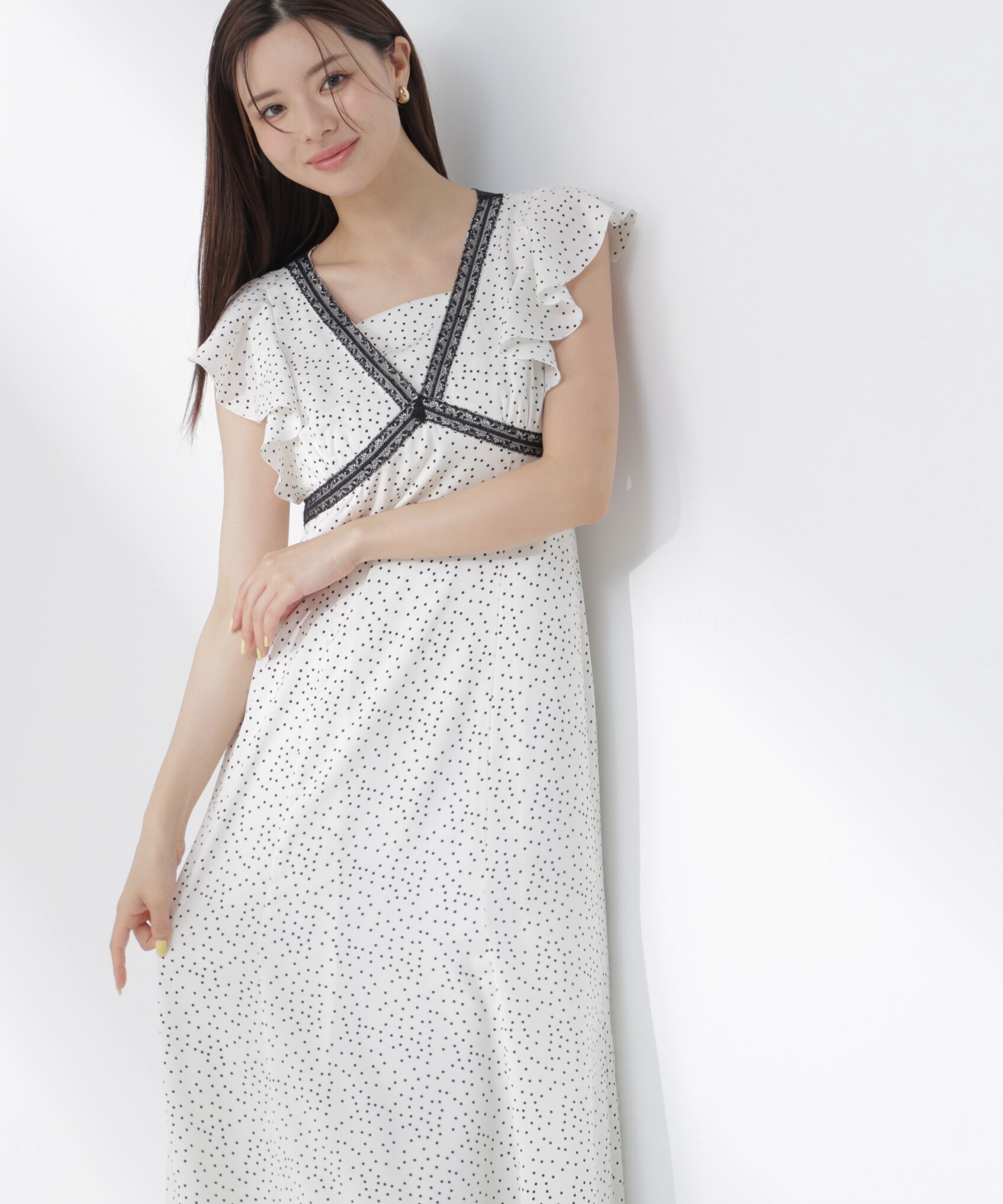 PROPORTION BODY DRESSING「レーストリムレディーワンピース 26AW」|ワンピース|