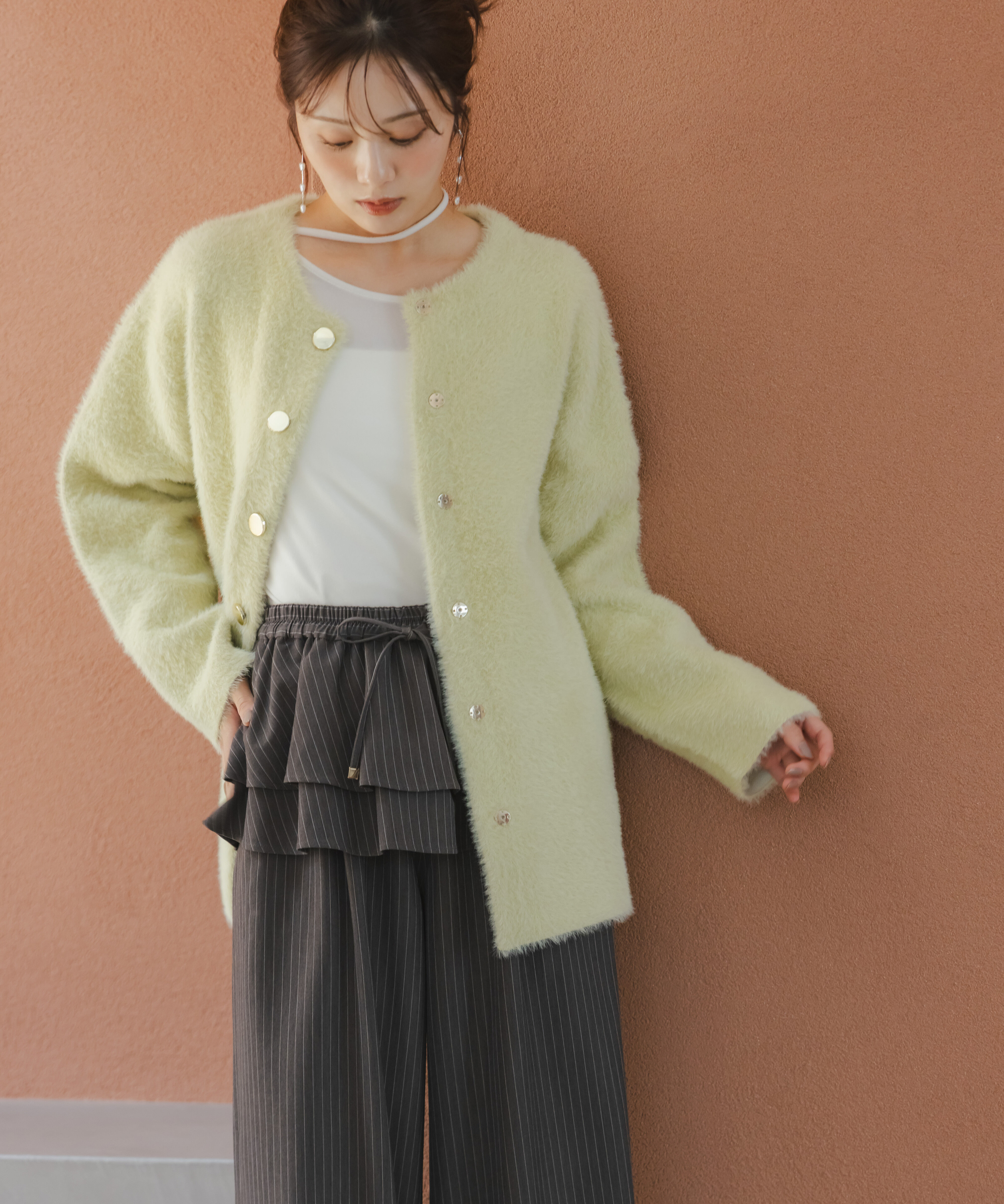 PROPORTION BODY DRESSING「フェザージャコット 26AW」|ブルゾン・スタジャン|