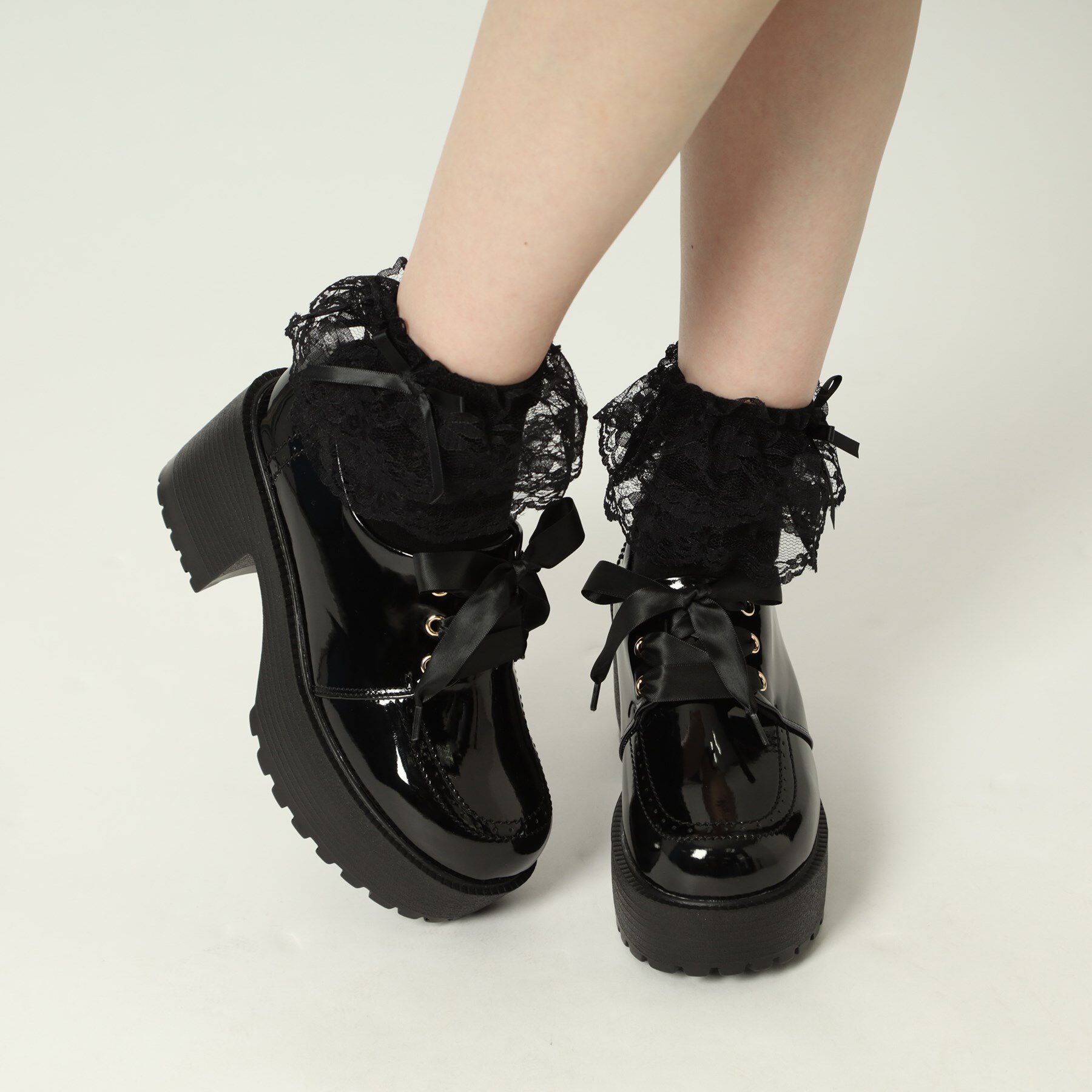csT&P「厚底レースアップシューズ」|パンプス|